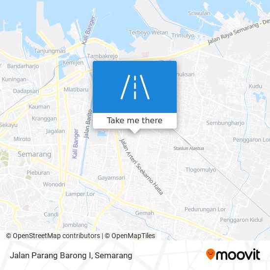 Jalan Parang Barong I map