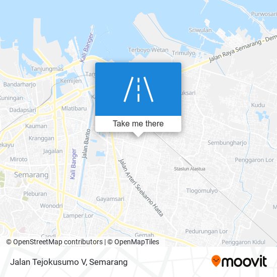 Jalan Tejokusumo V map