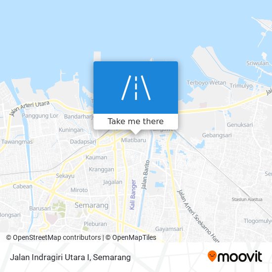 Jalan Indragiri Utara I map