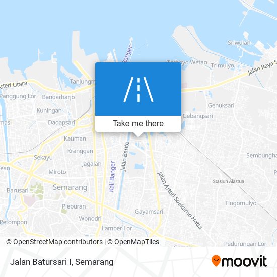 Jalan Batursari I map