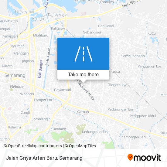 Jalan Griya Arteri Baru map