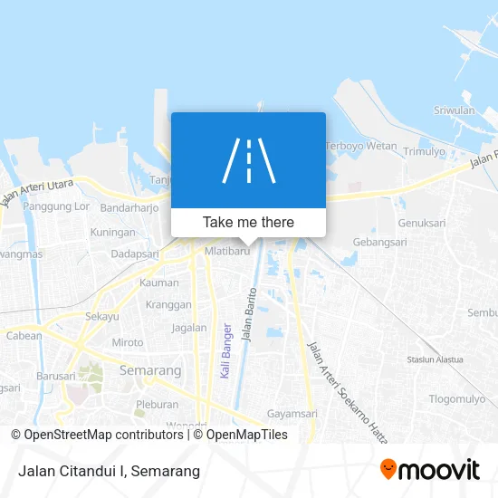 Jalan Citandui I map