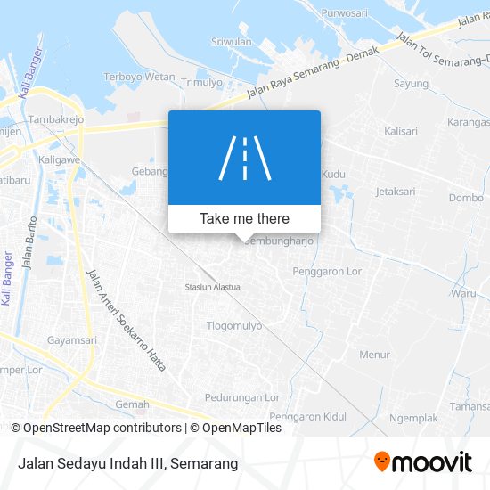 Jalan Sedayu Indah III map