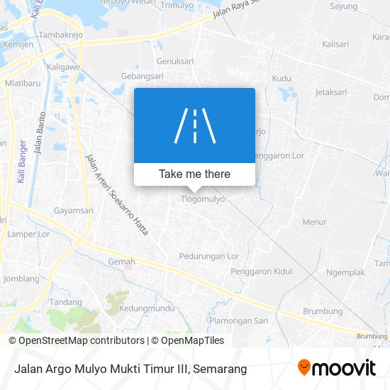 Jalan Argo Mulyo Mukti Timur III map