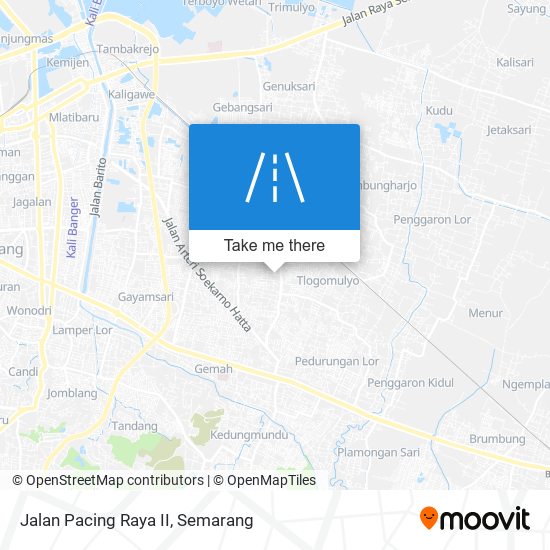 Jalan Pacing Raya II map