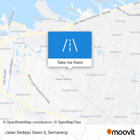 Jalan Sedayu Sawo II map