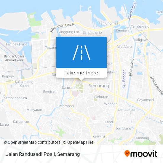 Jalan Randusadi Pos I map