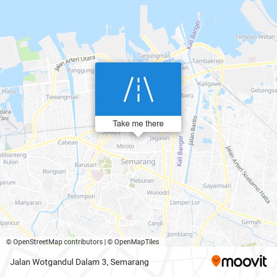 Jalan Wotgandul Dalam 3 map