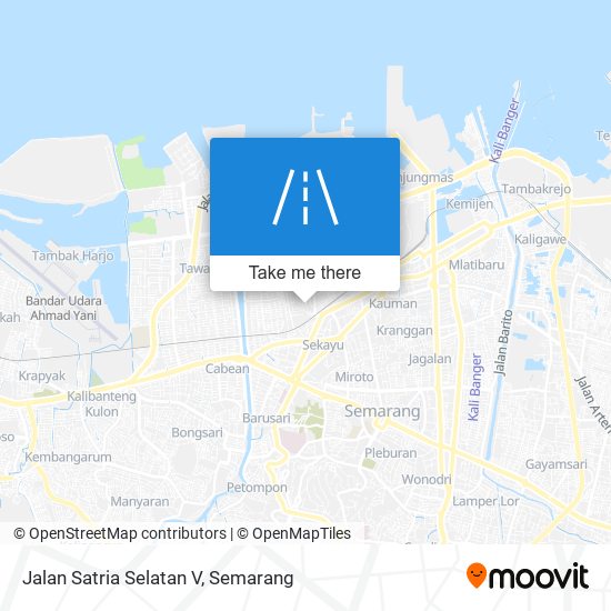 Jalan Satria Selatan V map