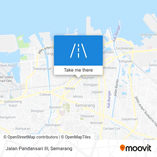 Jalan Pandansari III map