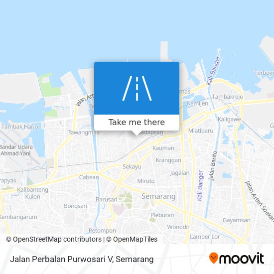 Jalan Perbalan Purwosari V map