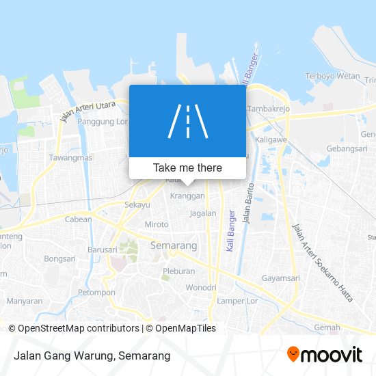 Jalan Gang Warung map