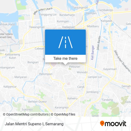 Jalan Mentri Supeno I map