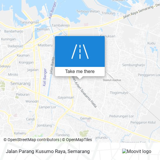 Jalan Parang Kusumo Raya map