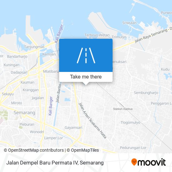 Jalan Dempel Baru Permata IV map