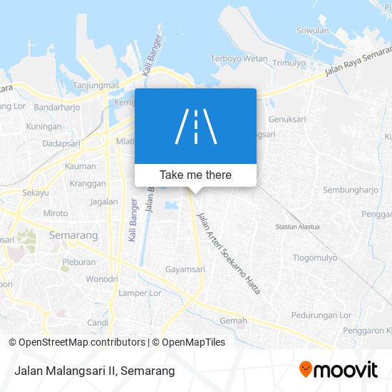 Jalan Malangsari II map