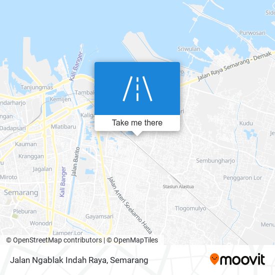 Jalan Ngablak Indah Raya map