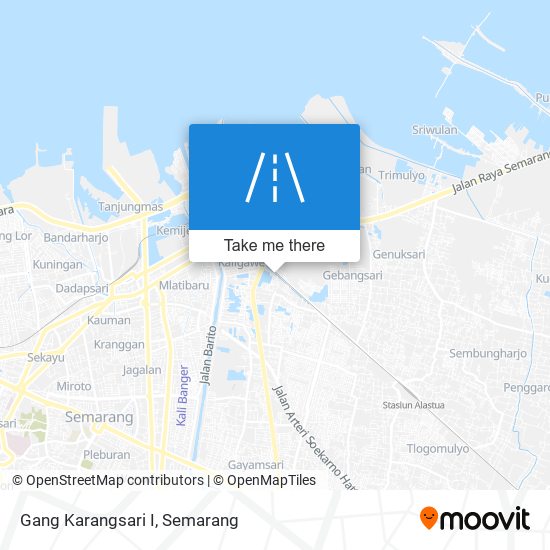 Gang Karangsari I map