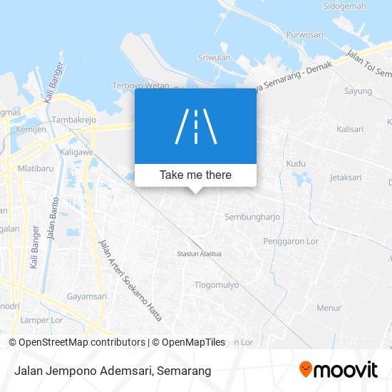 Jalan Jempono Ademsari map