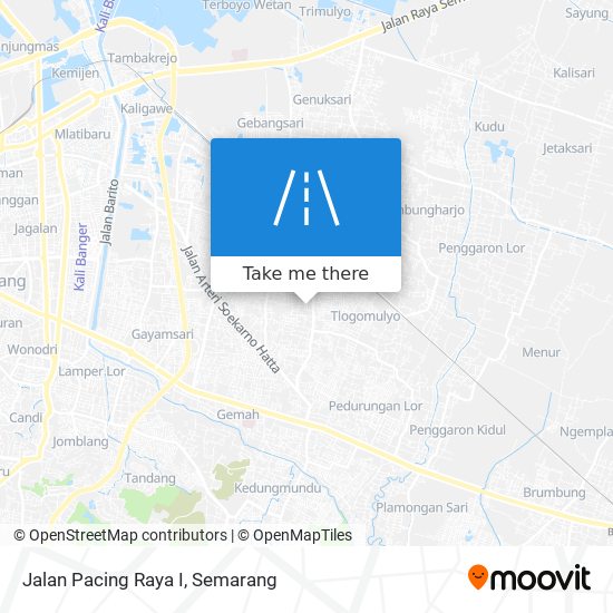 Jalan Pacing Raya I map