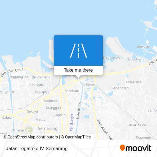 Jalan Tegalrejo IV map