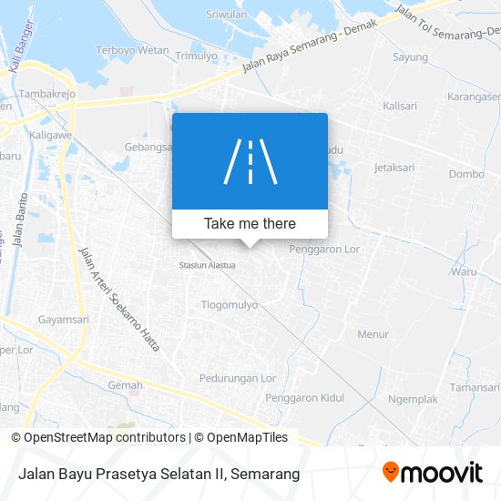 Jalan Bayu Prasetya Selatan II map