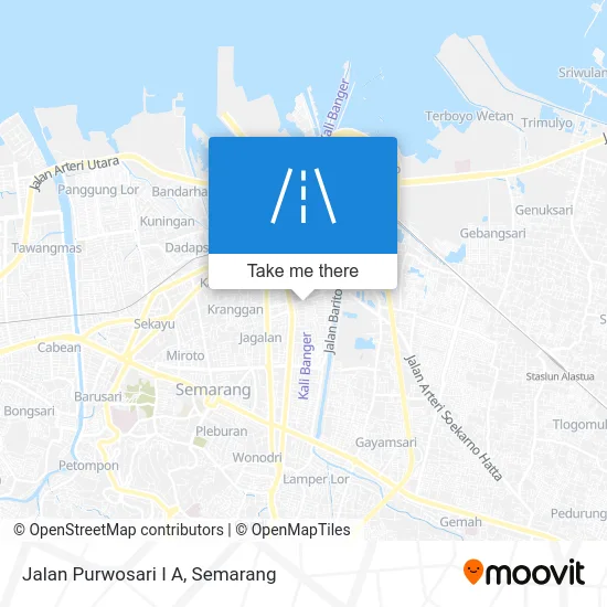 Jalan Purwosari I A map
