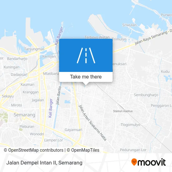 Jalan Dempel Intan II map