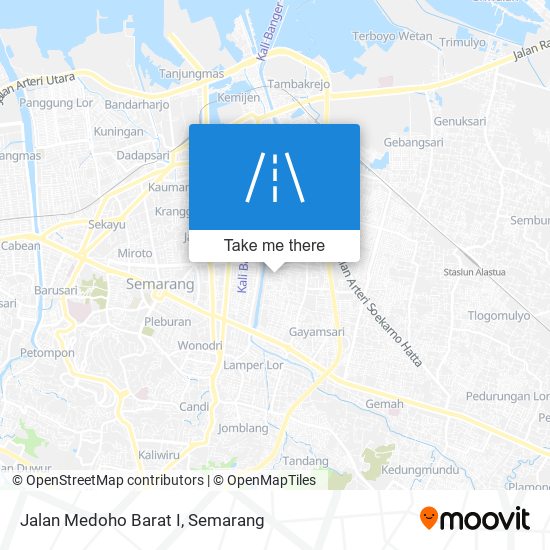 Jalan Medoho Barat I map