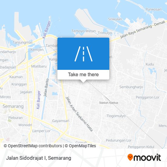 Jalan Sidodrajat I map