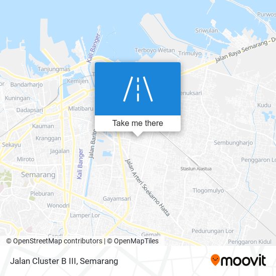 Jalan Cluster B III map