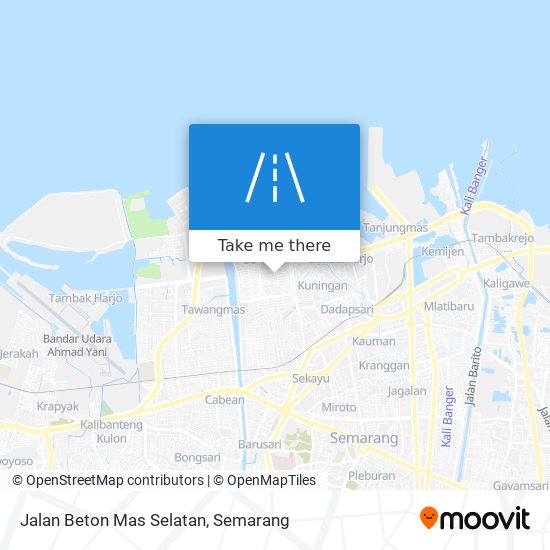 Jalan Beton Mas Selatan map