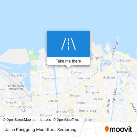 Jalan Panggung Mas Utara map