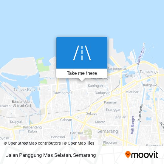 Jalan Panggung Mas Selatan map