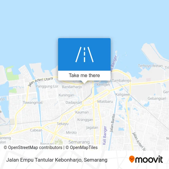 Jalan Empu Tantular Kebonharjo map