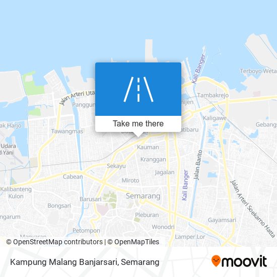 Kampung Malang Banjarsari map