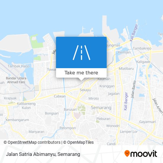 Jalan Satria Abimanyu map