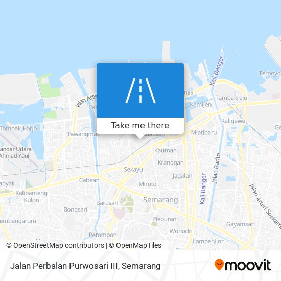 Jalan Perbalan Purwosari III map