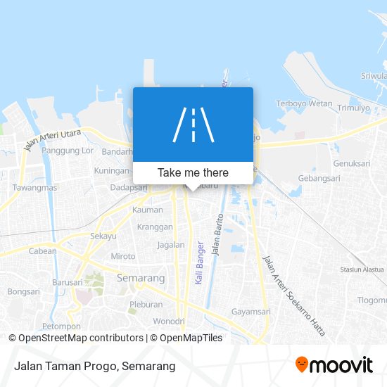 Jalan Taman Progo map