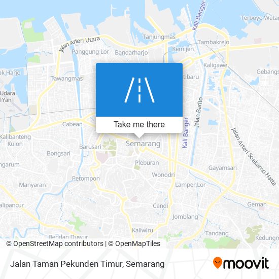 Jalan Taman Pekunden Timur map