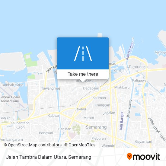 Jalan Tambra Dalam Utara map