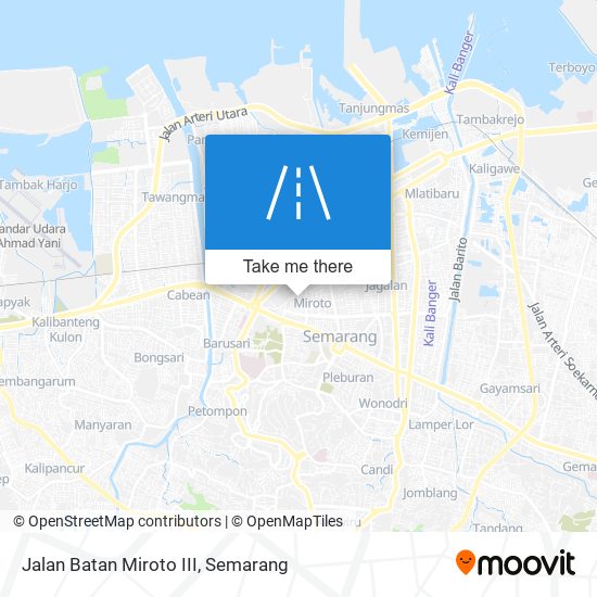 Jalan Batan Miroto III map