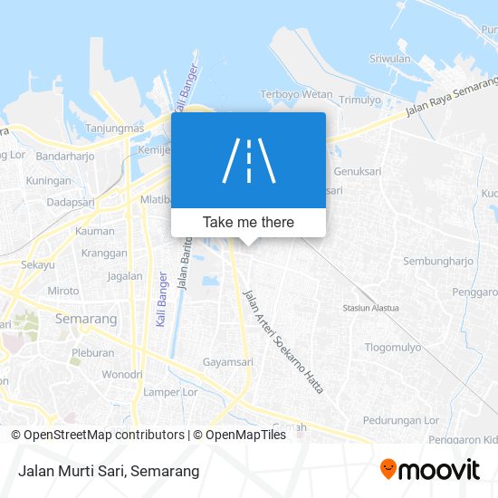 Jalan Murti Sari map