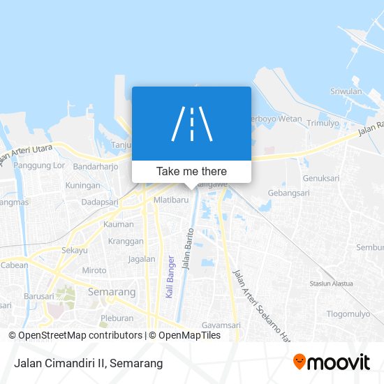 Jalan Cimandiri II map