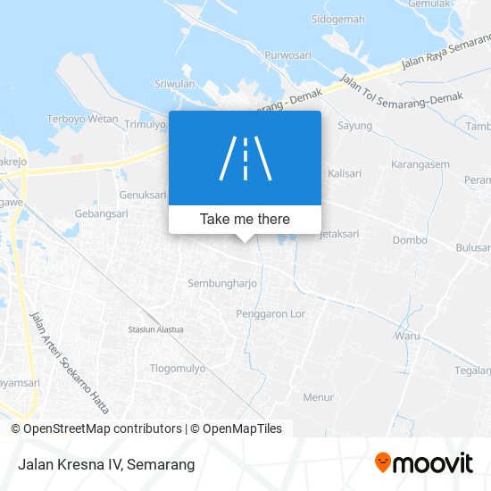 Jalan Kresna IV map