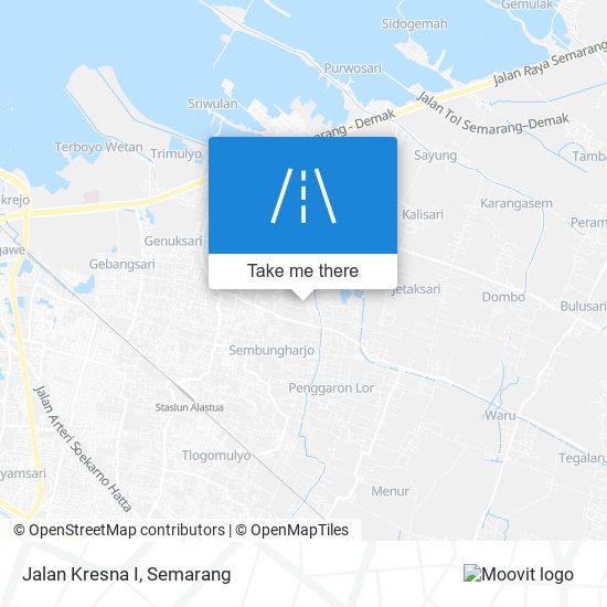 Jalan Kresna I map