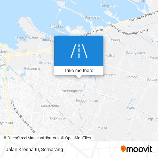 Jalan Kresna III map