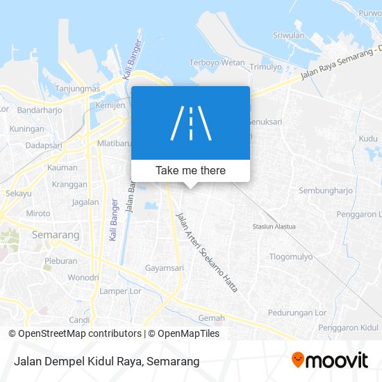 Jalan Dempel Kidul Raya map