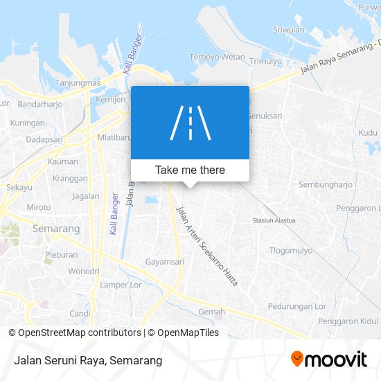 Jalan Seruni Raya map