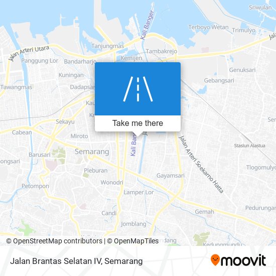 Jalan Brantas Selatan IV map